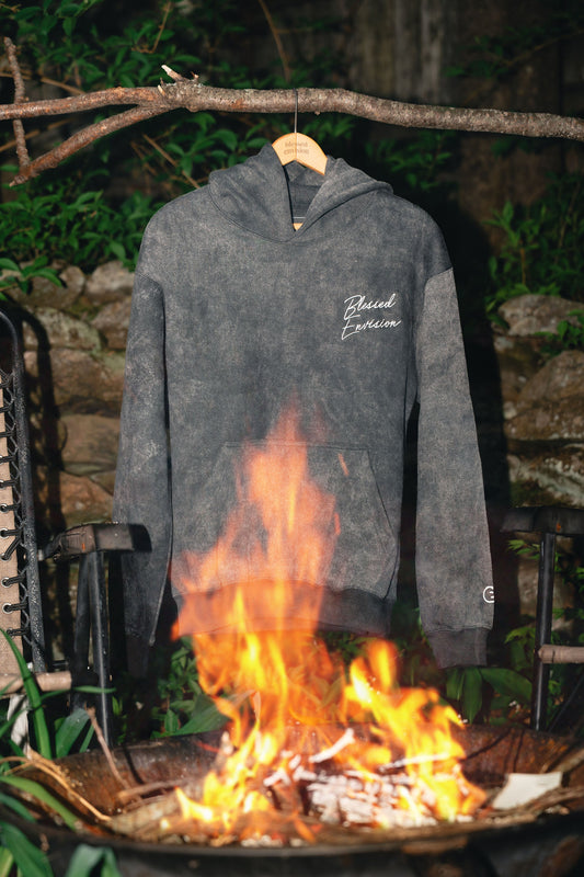 Script Fleece Hoodie