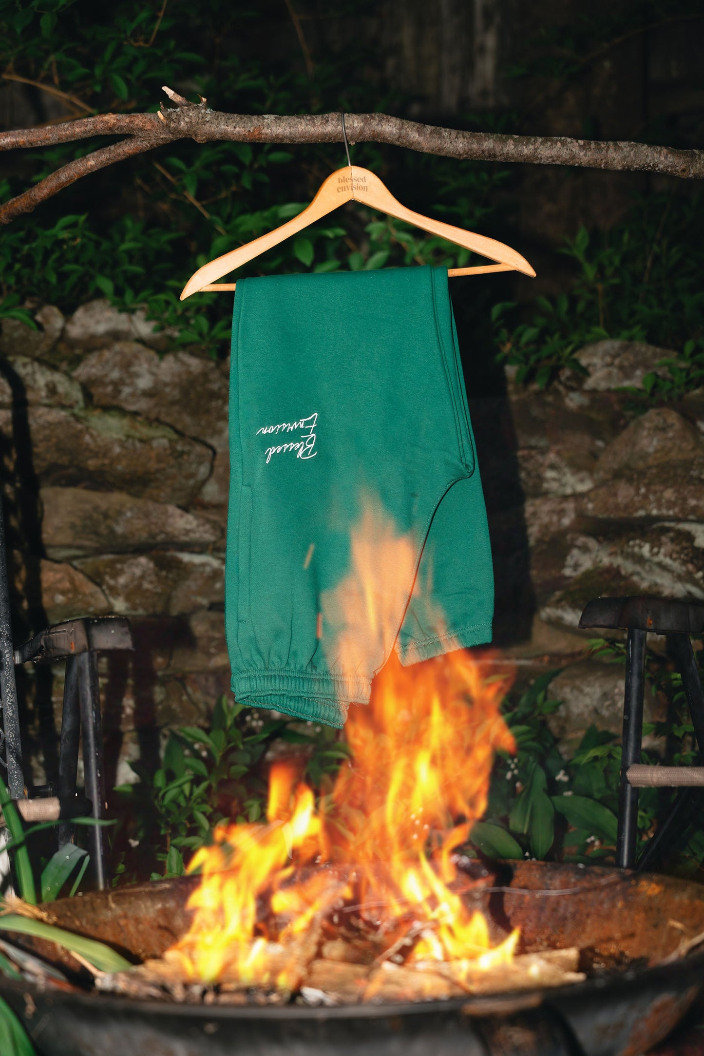 Script Fleece Sweatpants